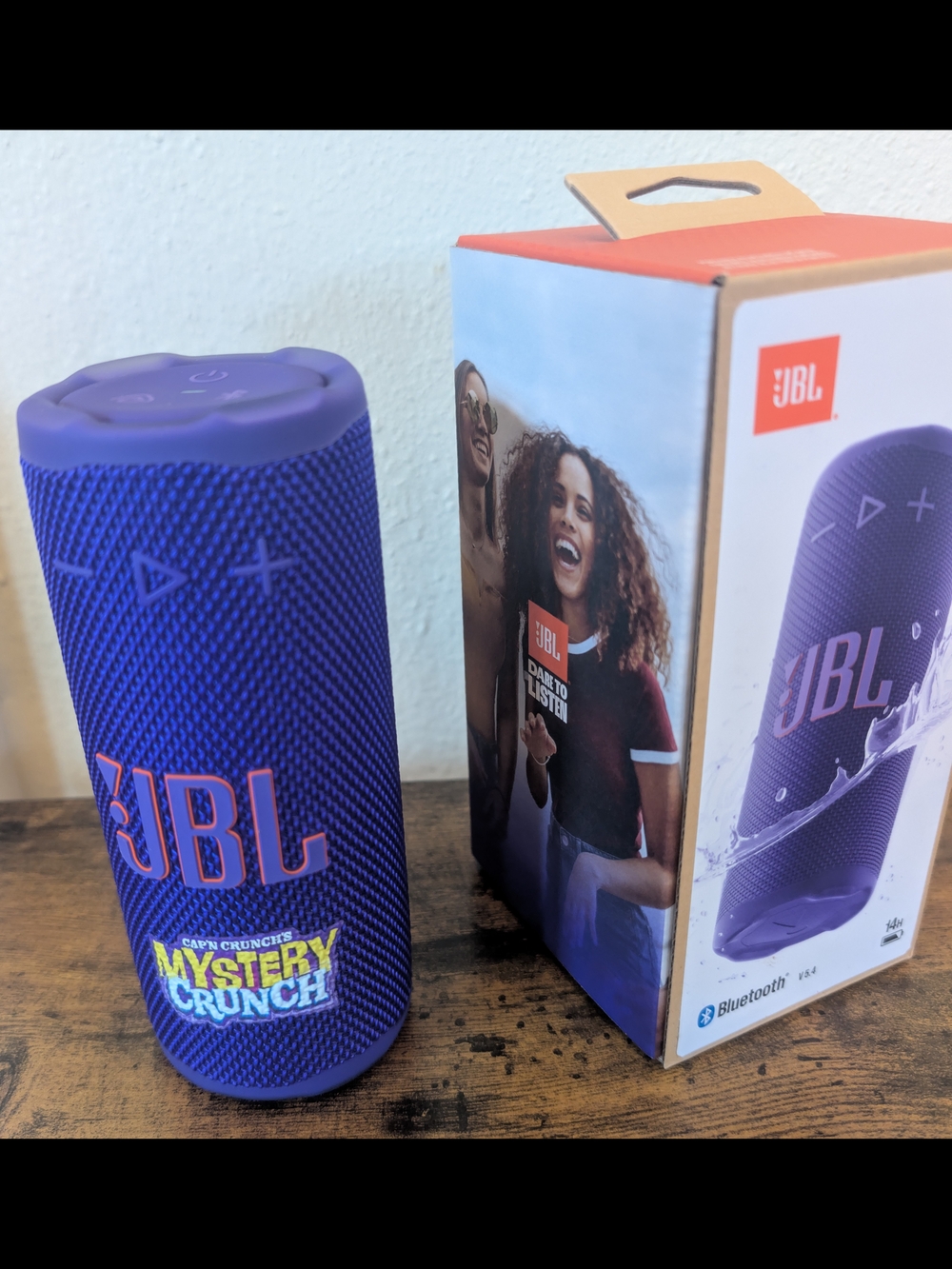 JBL Portable Bluetooth Speaker - Purple (Mystery Crunch Edition)